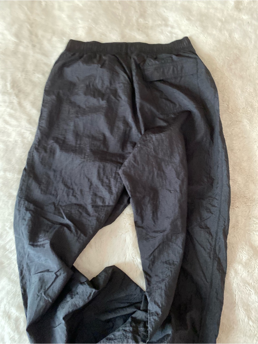 Athleta Lunar Sheen Utility mid rise nylon black pants - Picture 3 of 14